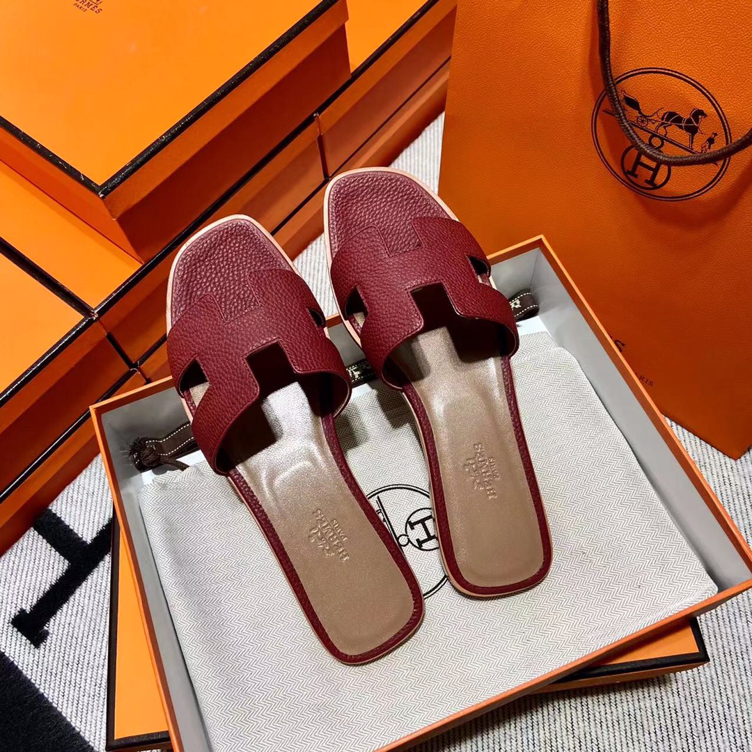 에르메스 올수공 오란 슬리퍼 샌들 토고 25